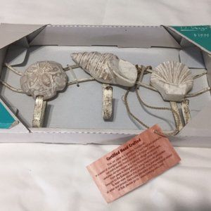 Handcrafted Shell Wall Art Nautical Hanger